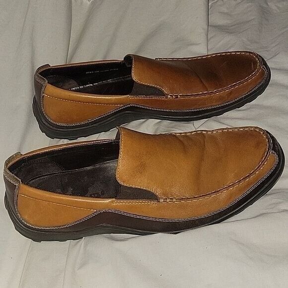 COLE HAAN Tucker driving Leather Slip On Loafers Casua 13l Comfort Dress‎ Shoes - Picture 4 of 7